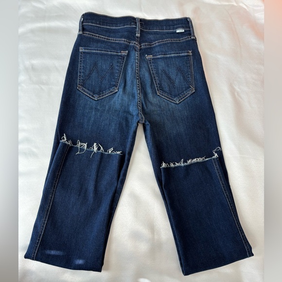 MOTHER Jeans SZ25 High Waisted Double Rider Skimp - Picture 2 of 13